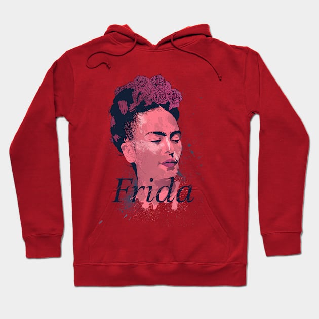 Frida Kahlo - History of Art Hoodie by rjartworks